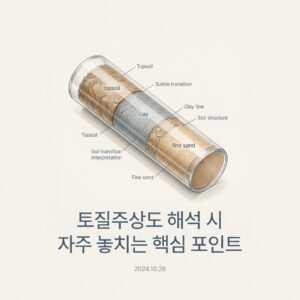 ai thumbnail minimal 토질주상도 해석 시 자주 놓치는 핵심 포인트 1789340480