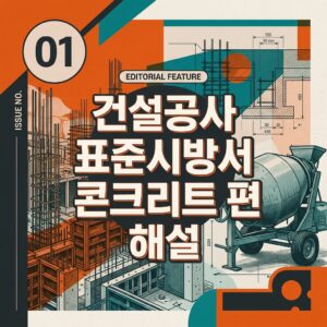 ai thumbnail poster 건설공사 표준시방서 콘크리트 편 해설 1789340829