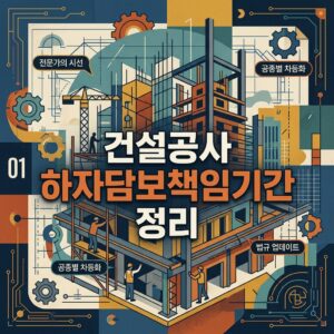ai thumbnail poster 건설공사 하자담보책임기간 정리 1790302913