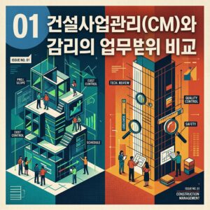ai thumbnail poster 건설사업관리CM와 감리의 업무 범위 비교 1789340718