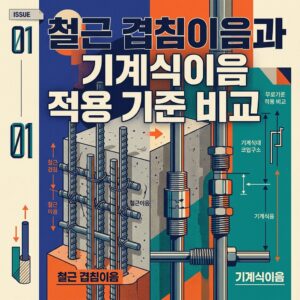 ai thumbnail poster 철근 겹침이음과 기계식이음 적용 기준 비교 1790303781