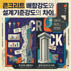 ai thumbnail poster 콘크리트 배합강도와 설계기준강도의 차이 1788268069